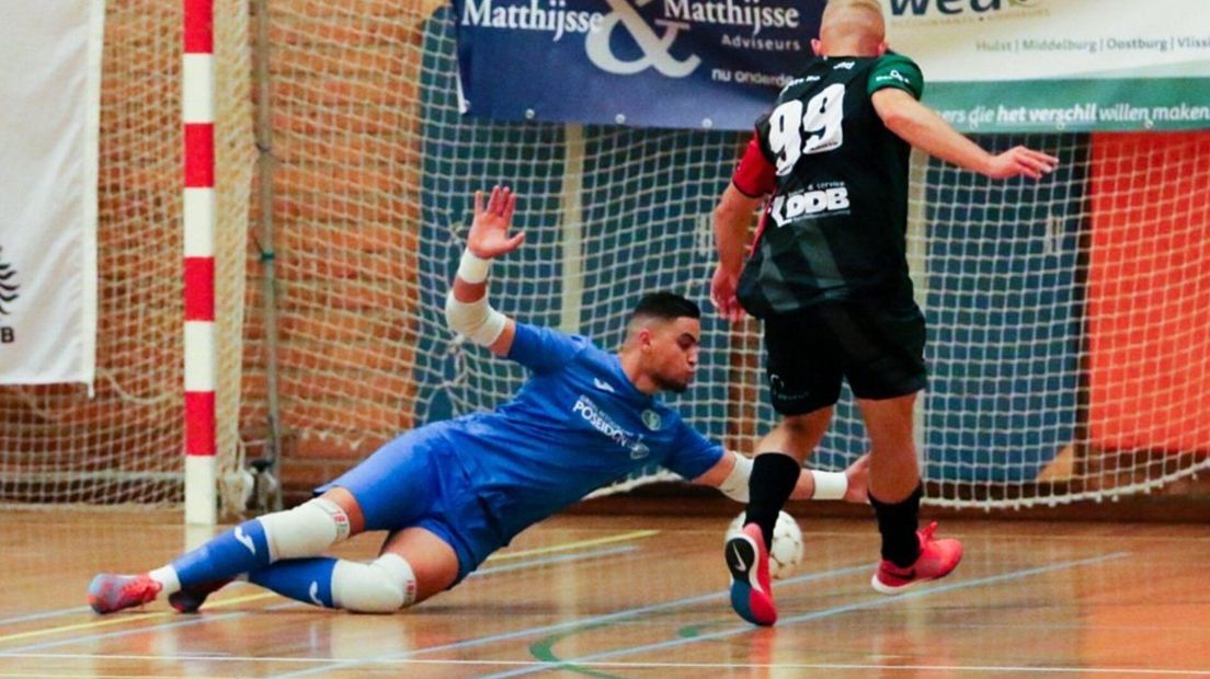 voetbal zaalvoetbal Groene Ster Tigers Roermond Youssef Ben Sellam