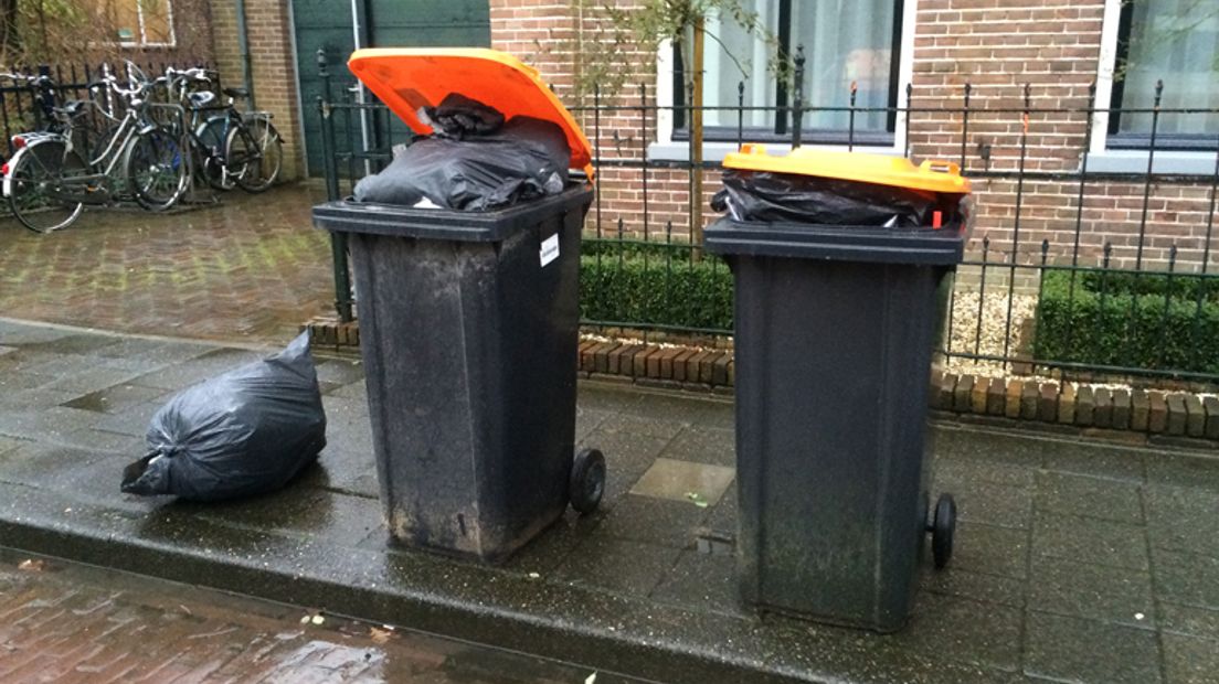 PMD-afval wordt regelmatig afgekeurd in de gemeente De Wolden (Rechten: RTV Drenthe/Margriet Benak)