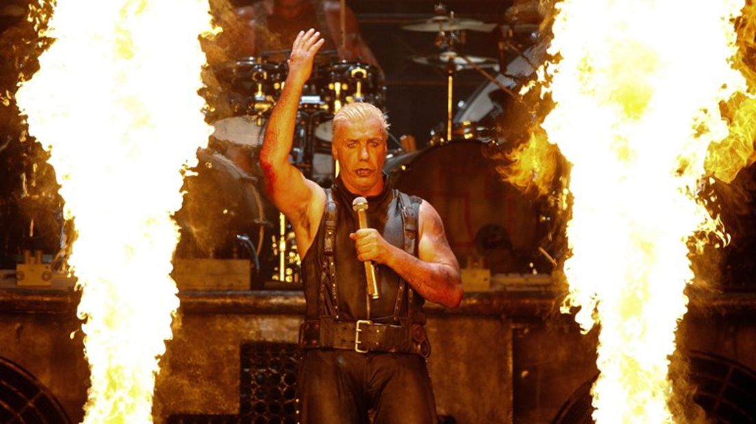 Zanger Till Lindemann van Rammstein.