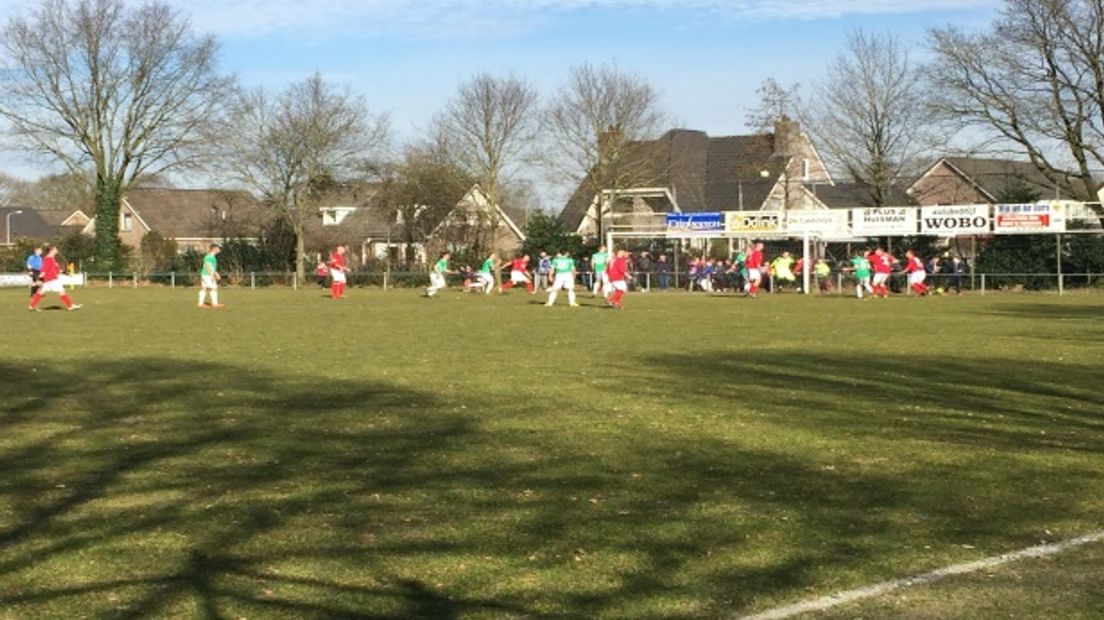 Een moment uit SC Elim - sv Borger