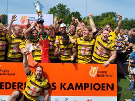 Rugbyers Eemland voor het eerst landskampioen: 'Triomftocht door Amersfoort'