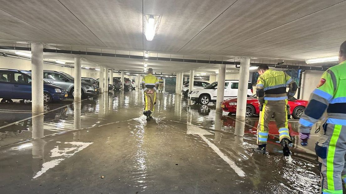Heftige regenval in Malden