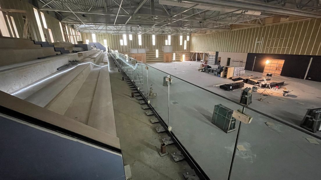 In het gebouw zit ook een sporthal