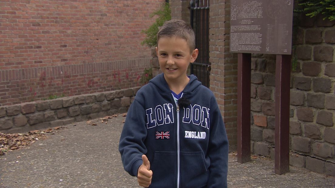 Jesper (11) loopt vier keer dertig kilometer voor Nicole