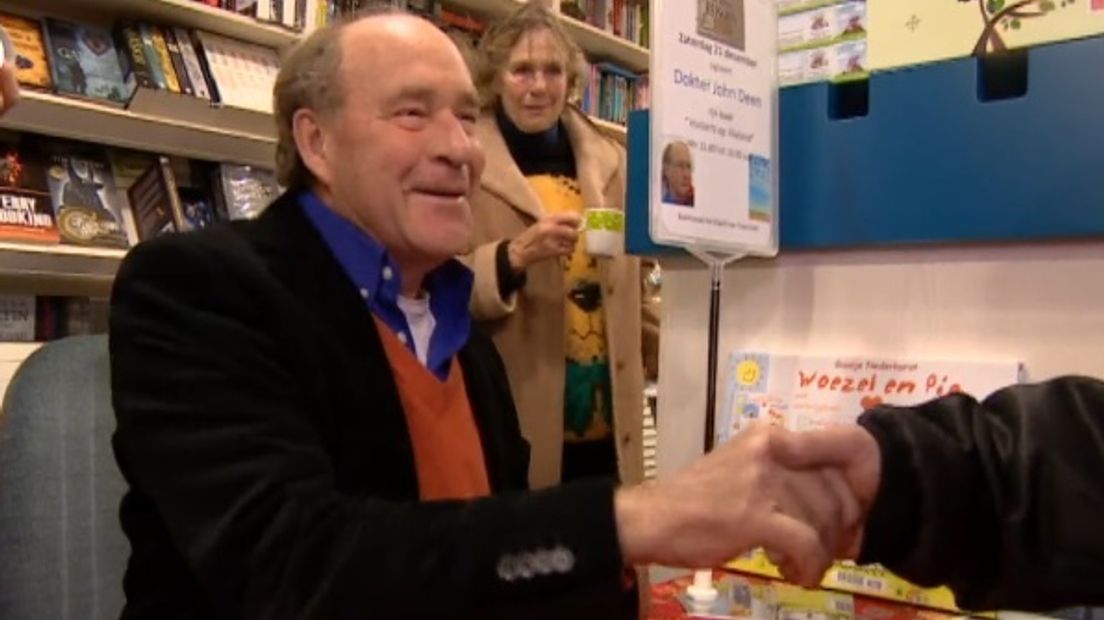 Dokter Deen bij signeersessie in Goes.