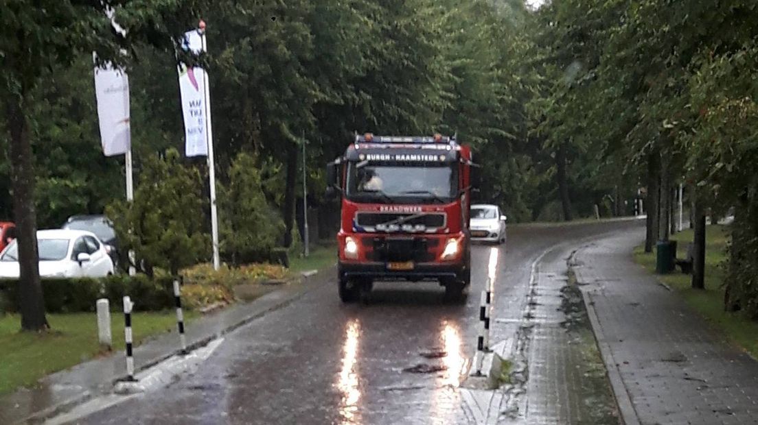 Wateroverlast in Burgh-Haamstede