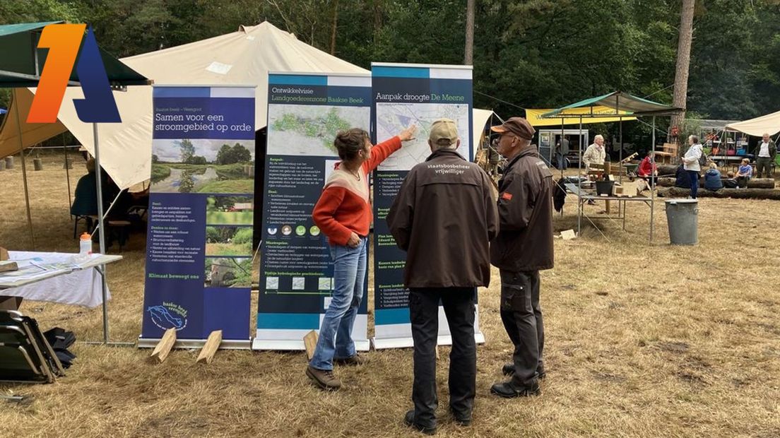 Het waterschap is aanwezig bij de Bos & Houtdag langs de Baakse Beek, de Meene in september van dit jaar
