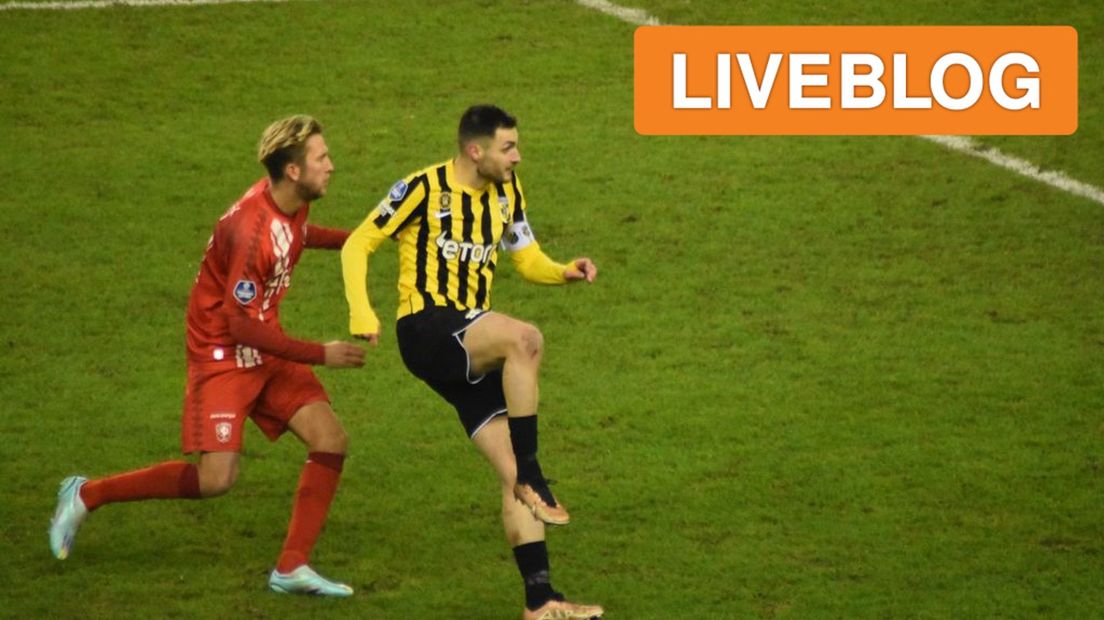 Spektakel bij Vitesse-Twente