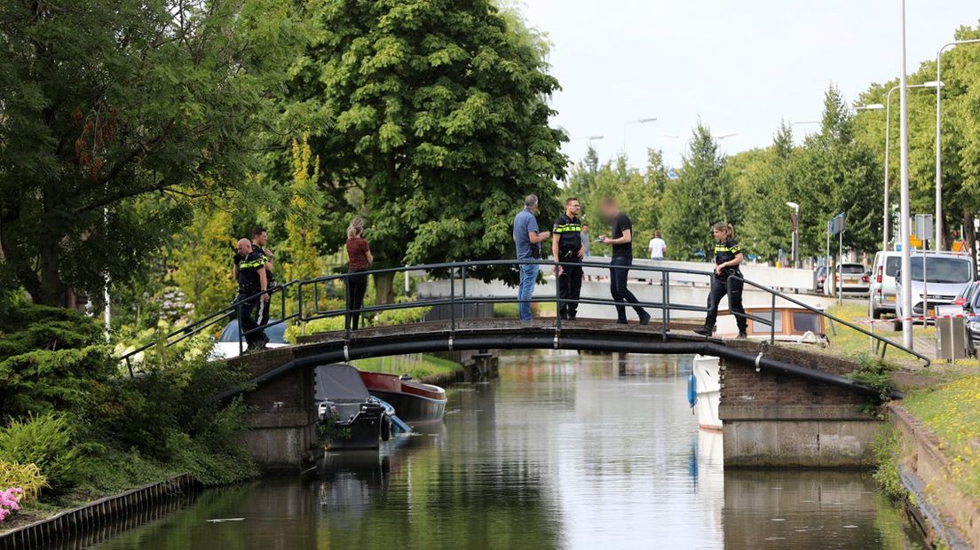 Het lichaam is in het water aangetroffen.
