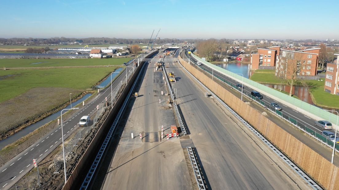 De vernieuwde N206 tussen Katwijk en Leiden