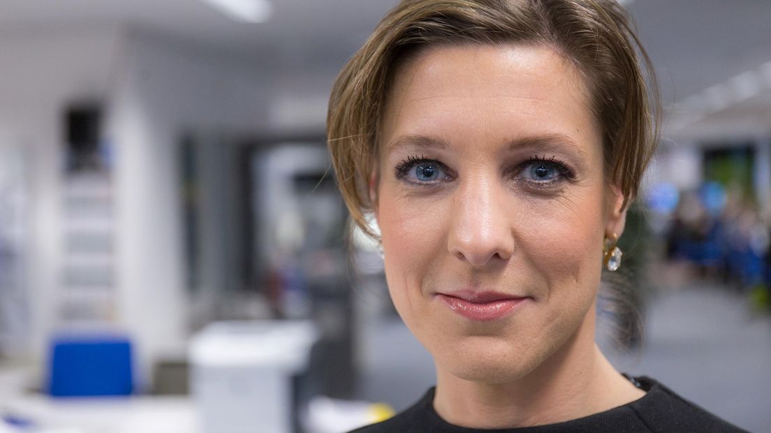 Verslaggeefster Sarah de Geest (RTV Oost)