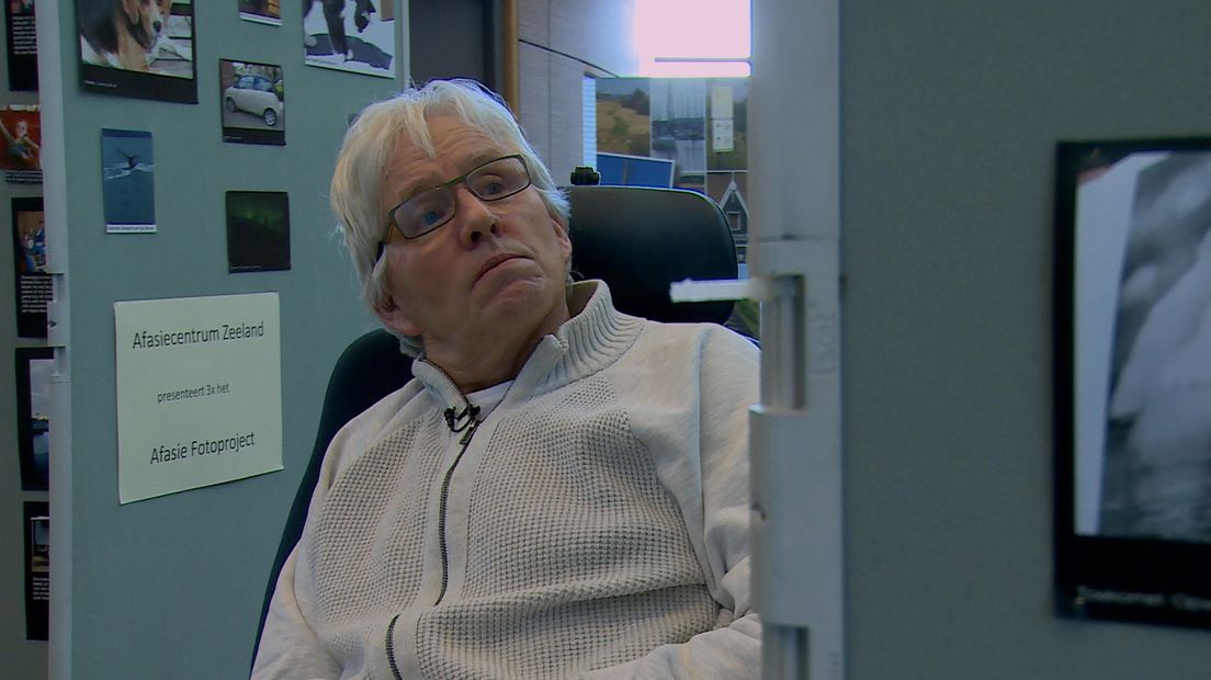 Joop de Waard, een van de fotografen van het afasieproject