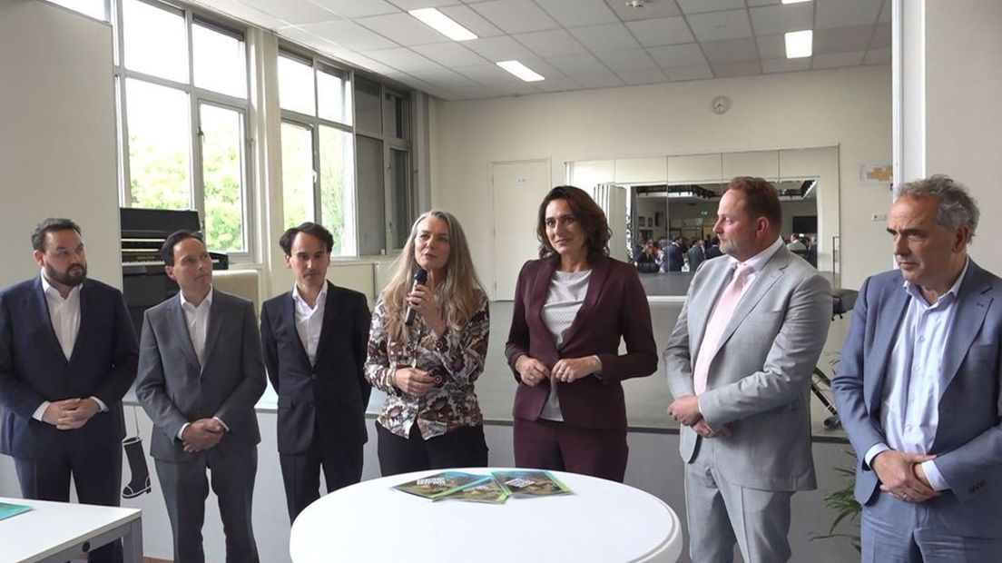 Het Arnhemse wethoudersteam.