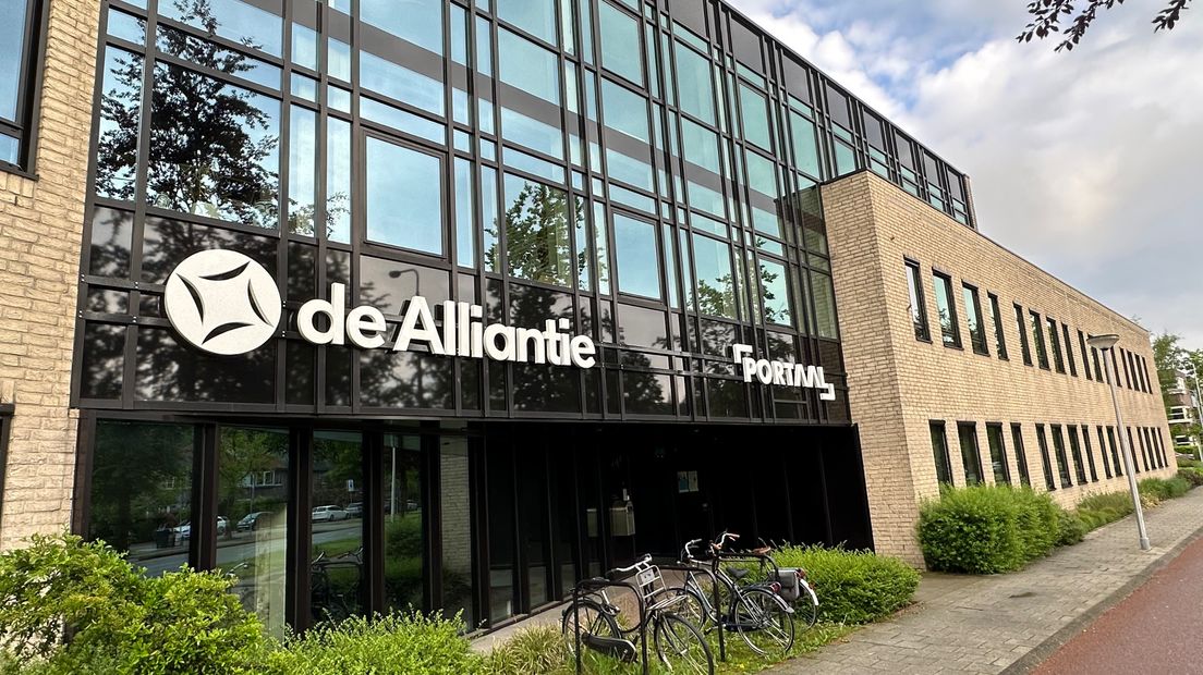 Het kantoor van woningcorporatie De Alliantie en Portaal