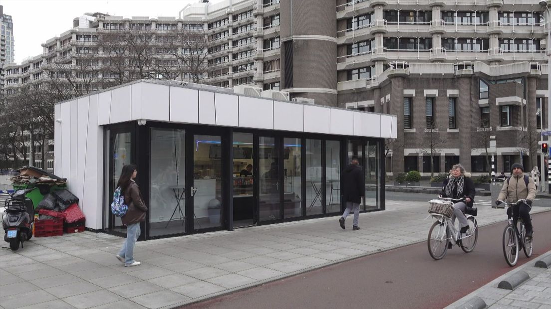 De vernieuwde snackcar De Vrijheid