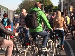 Utrecht heeft drukste fietspaden van Nederland
