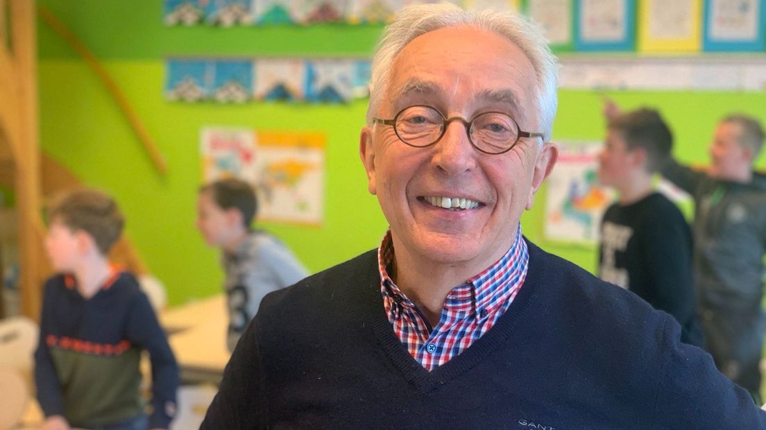 Kees Koopman gaf de gastles over bijen