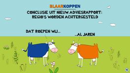 Blaarkoppen verbaasd over nieuw adviesrapport