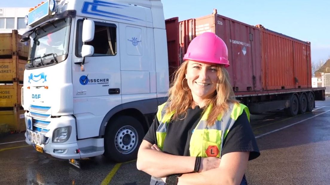 Kristel vrachtwagenchauffeur