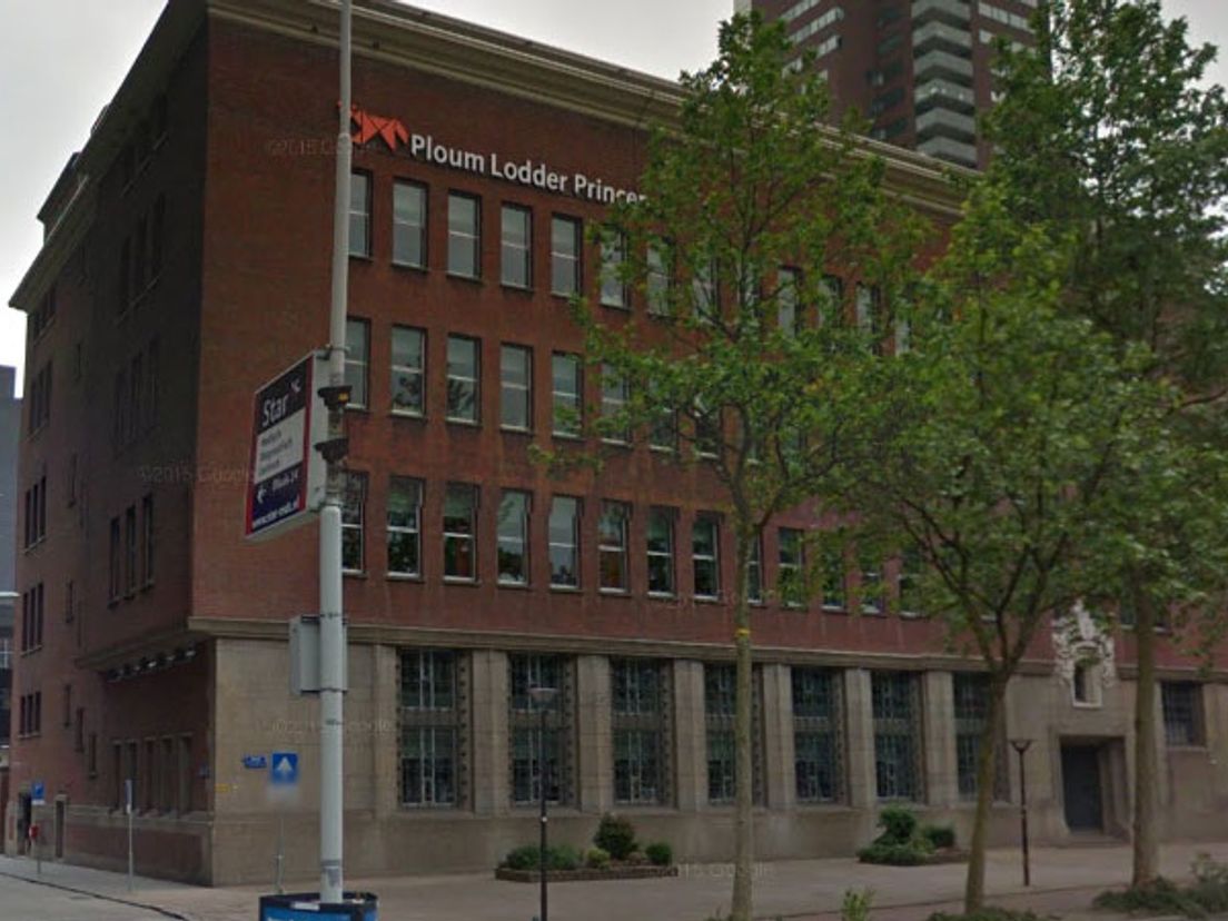 Het kantoor van de Rotterdamse notaris [foto google]