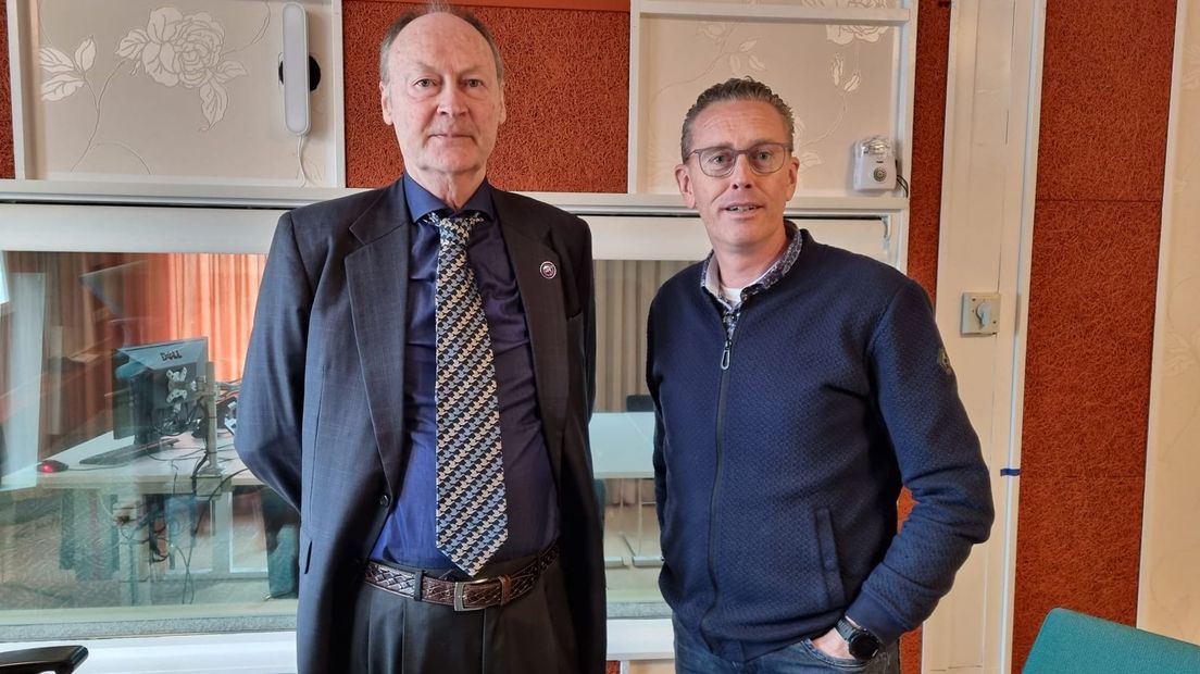 Gert Heijkoop van JA21 en Lizo Koppejan van ChristenUnie