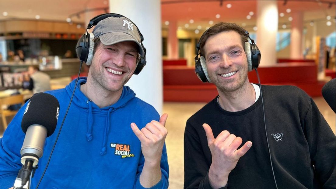 Dolf en Ruurd in Haags Bakkie