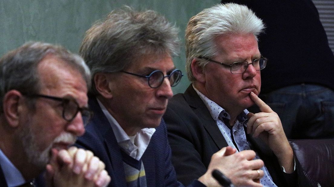 Wethouder Bert Westerink (midden)