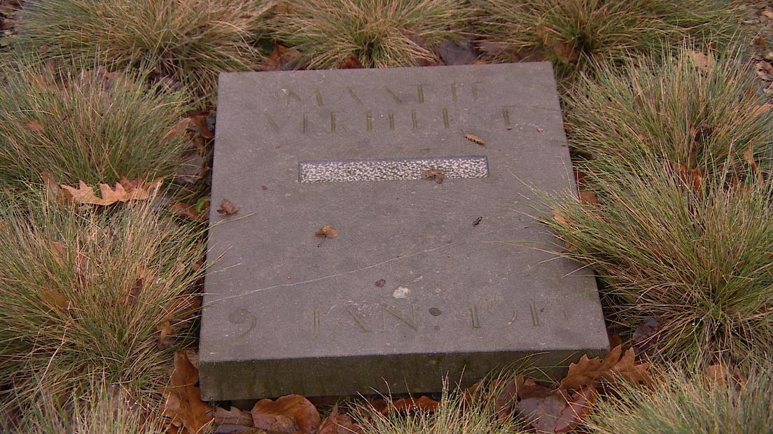 De grafsteen van Maatje Verhelst