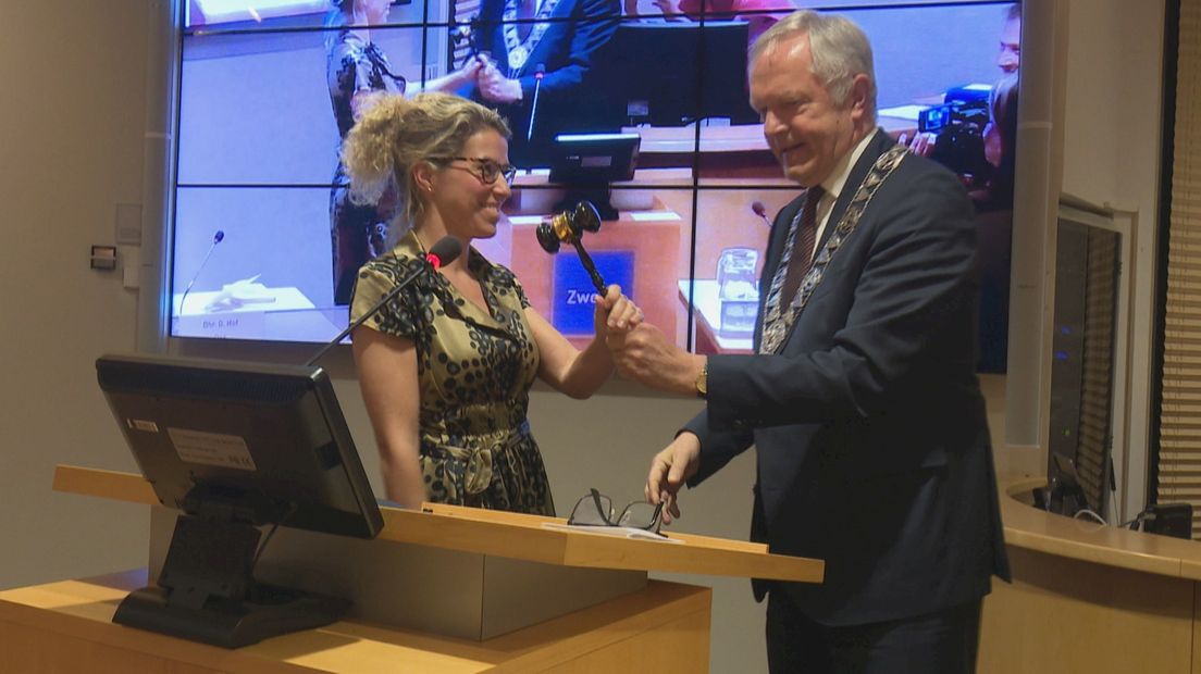 Burgemeester Henk Jan Meijer neemt afscheid van raad Zwolle