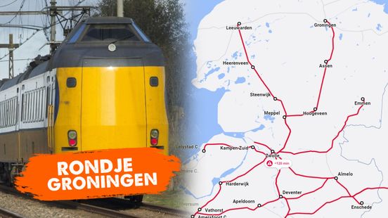 Rondje Groningen: Groningen was onbereikbaar per trein