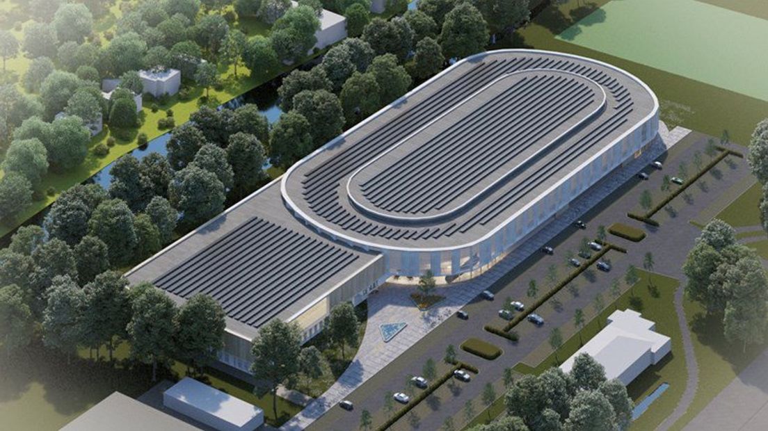 Zo moet de nieuwe ijsbaan eruit komen te zien