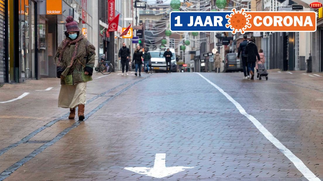 Tijdens de lockdowns was het stil in de stad