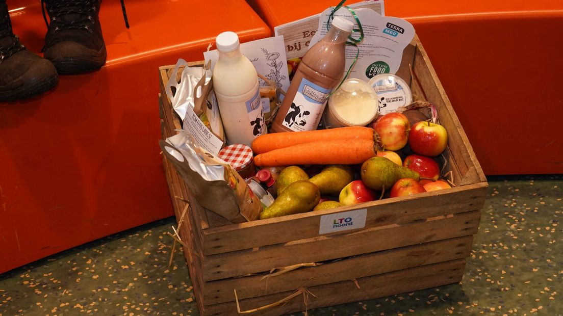LTO Noord deelt groente en fruit uit