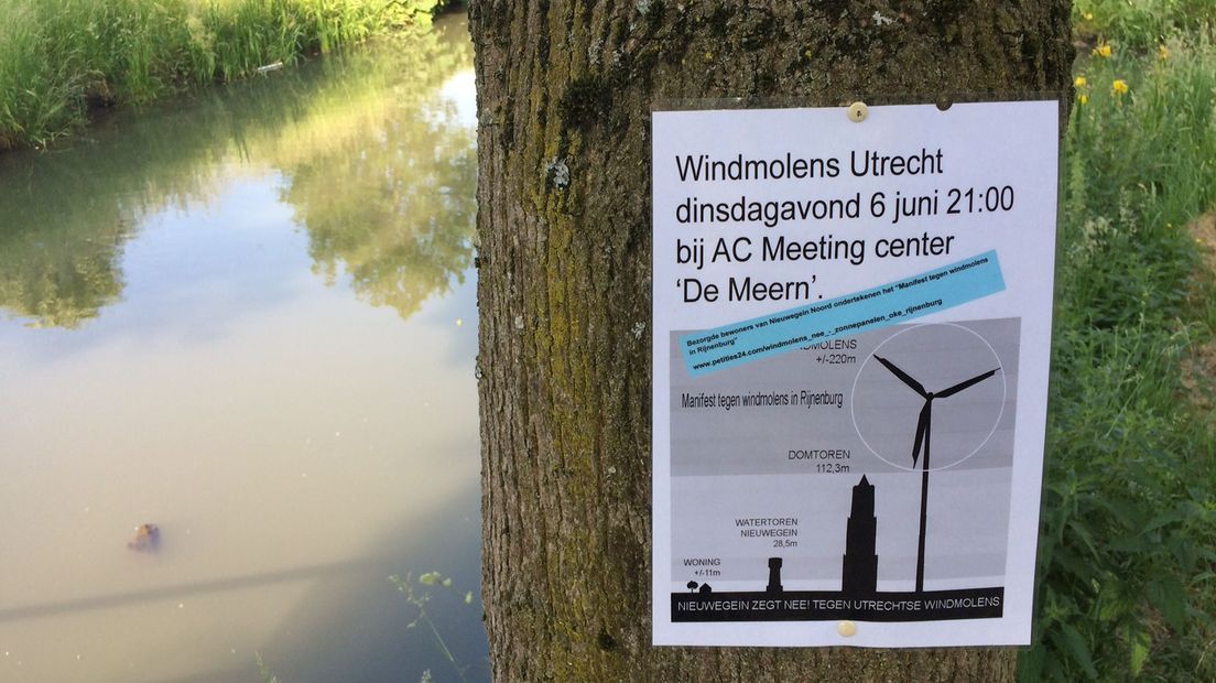 Een eerdere actie van omwonenden