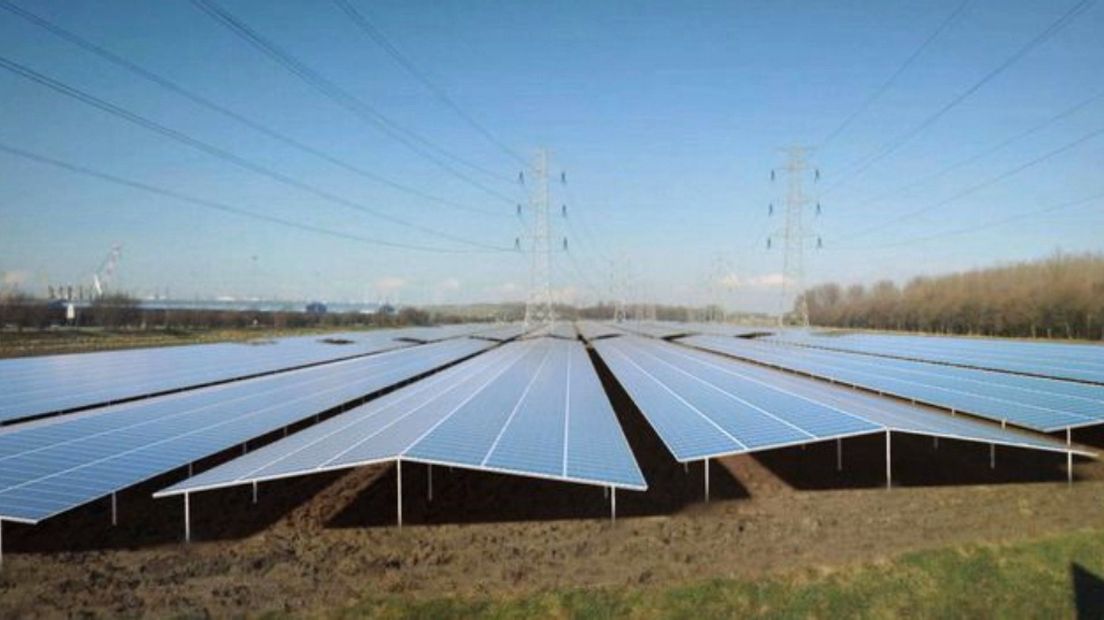 Zo komt zonnepark Scaldia er volgend jaar uit te zien