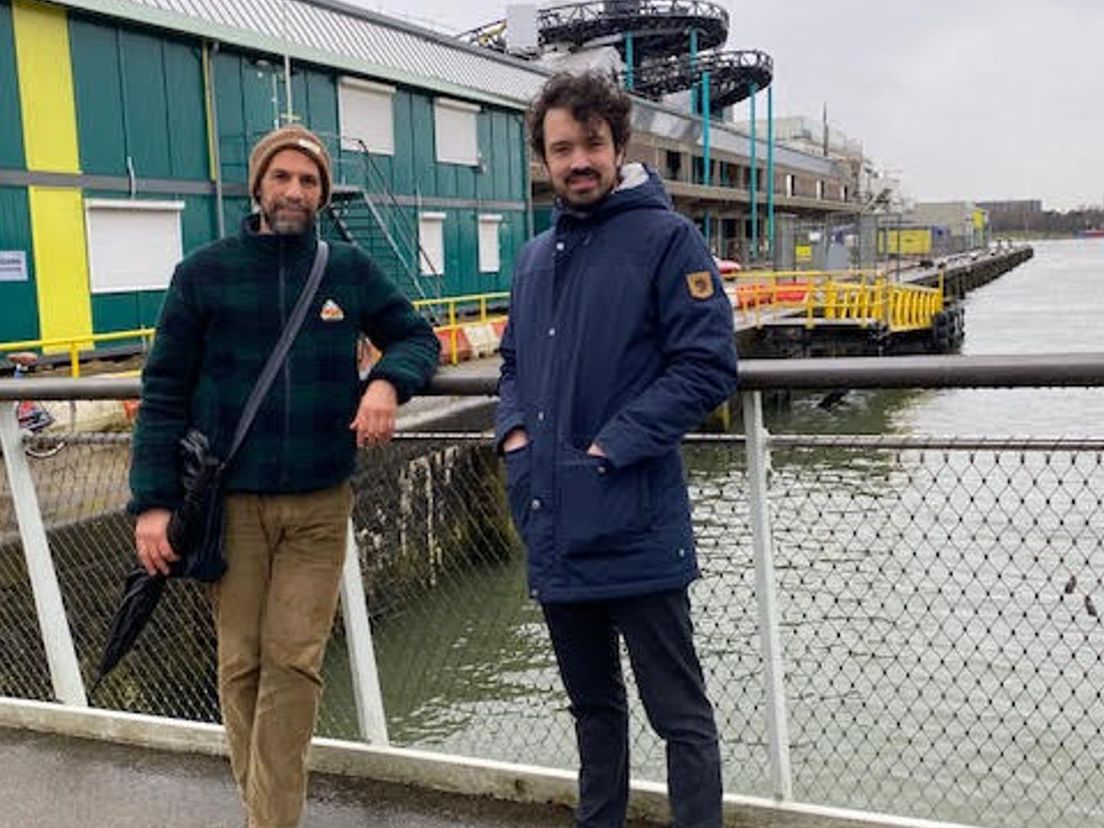 Abdelkader Benali en Rutger Doop voor Fenixloods II