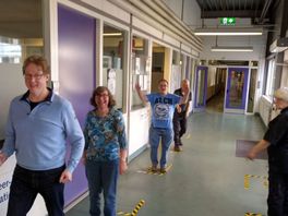 Bij het sociaal werkbedrijf gaan ze langzaam weer aan het werk
