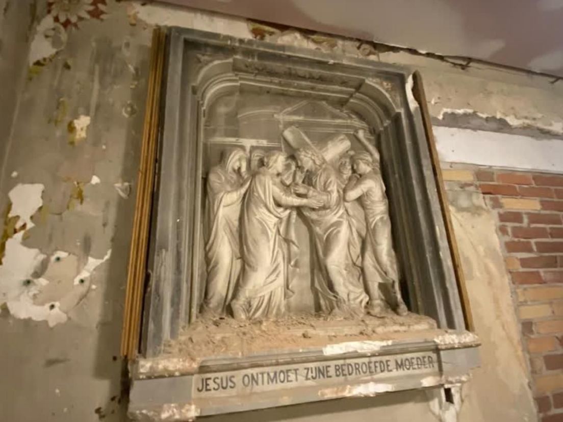 Een deel van de lijdensweg van Jezus