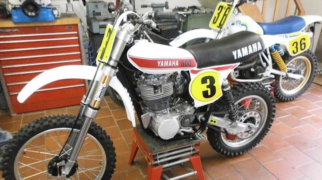 Oplichting met crossmotoren