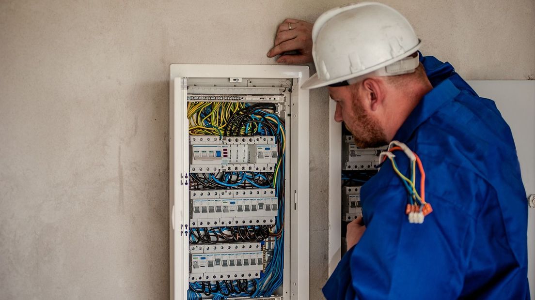 Deze meterkast is voor een elektricien kinderspel.
