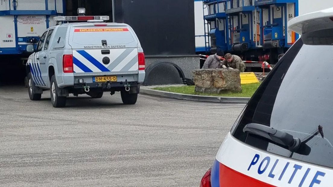 Onschadelijk maken explosieven Kruiningen