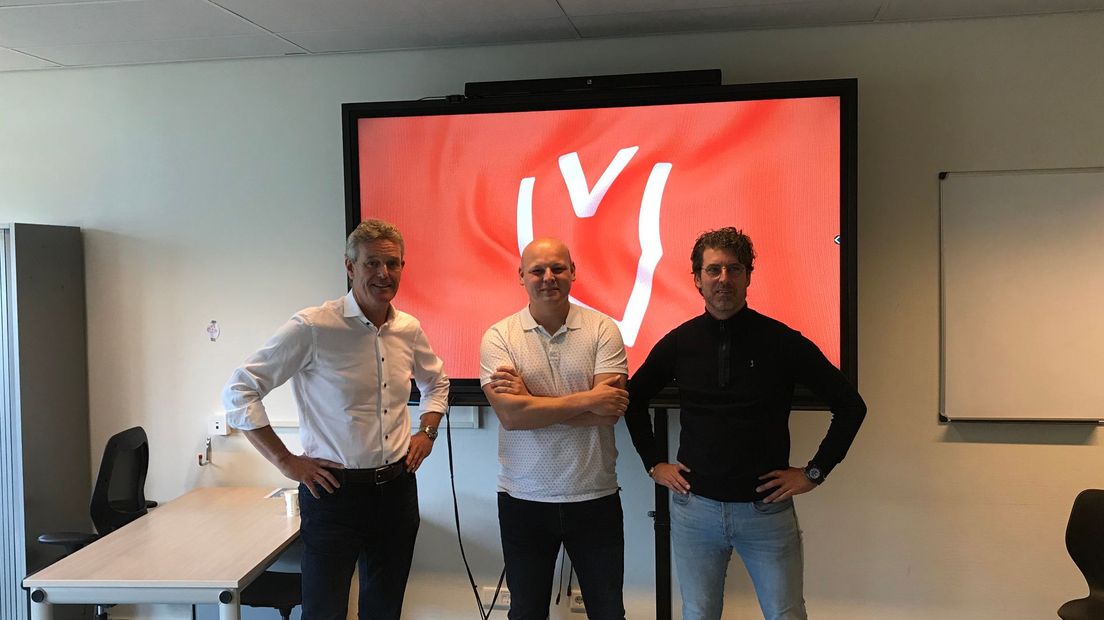 Veteranen Hans van der Louw, Luuk Hendrix en Niels Roelen.
