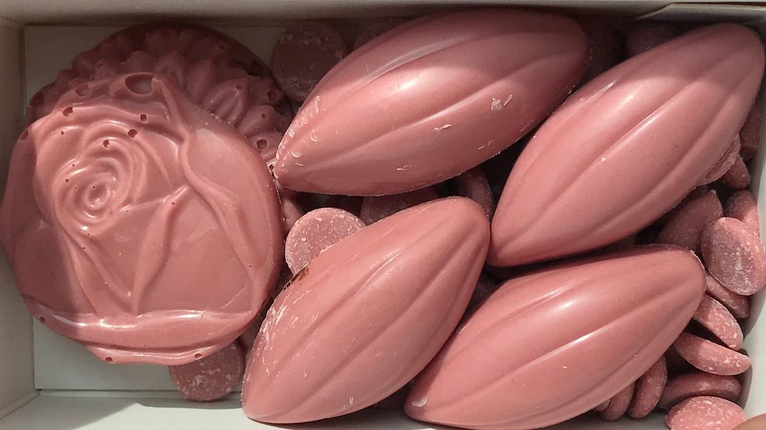 Roze chocolade, geen 1 april-grap