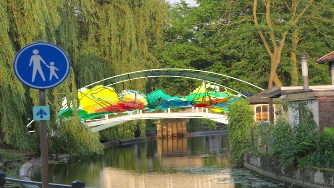 Een impressie van één van de bruggen