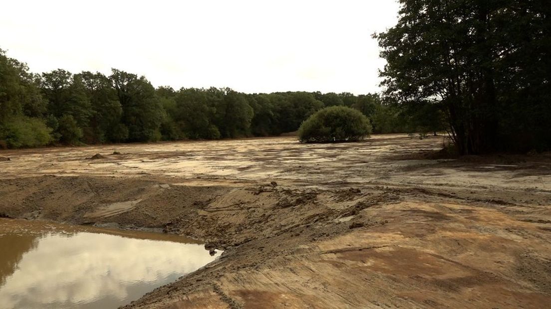 De bodem van de Vordense Beek