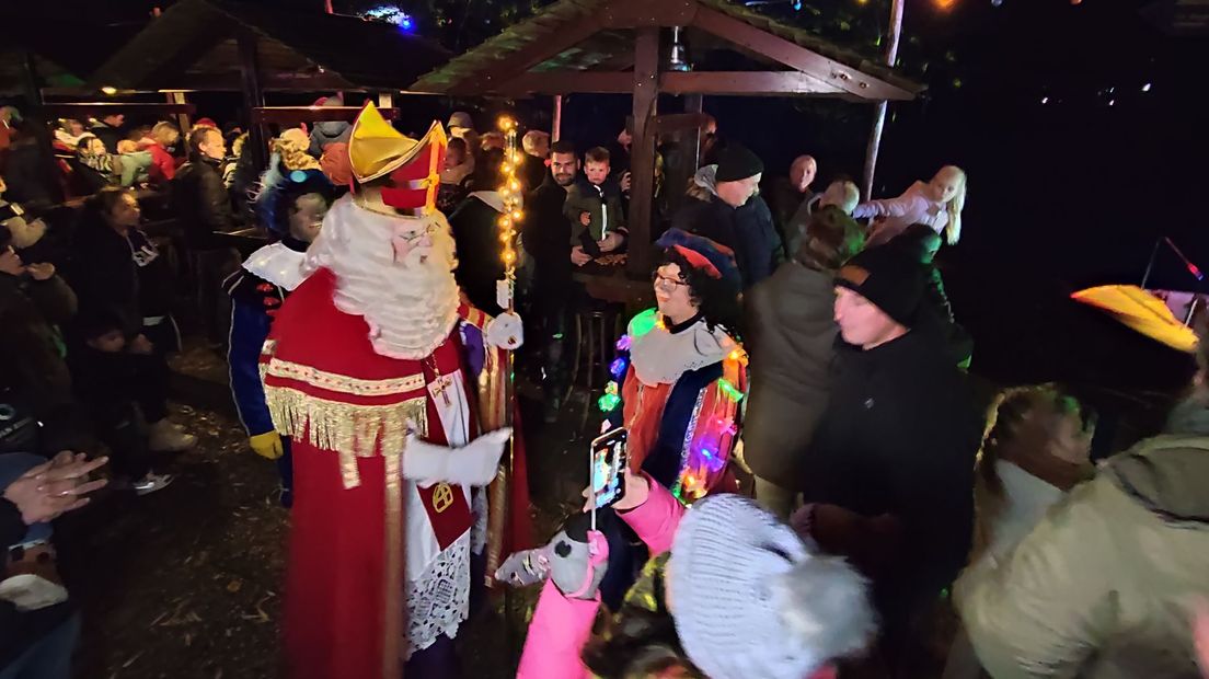 De Sint nam dinsdagavond afscheid in Nijverdal.