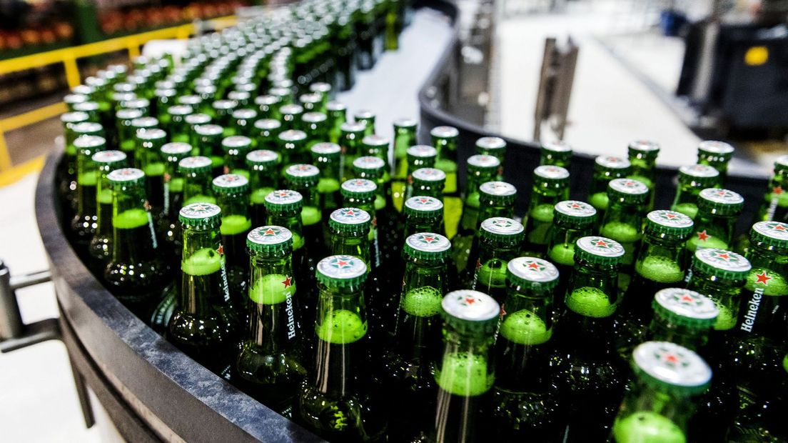 De brouwerij van Heineken in Zoeterwoude.