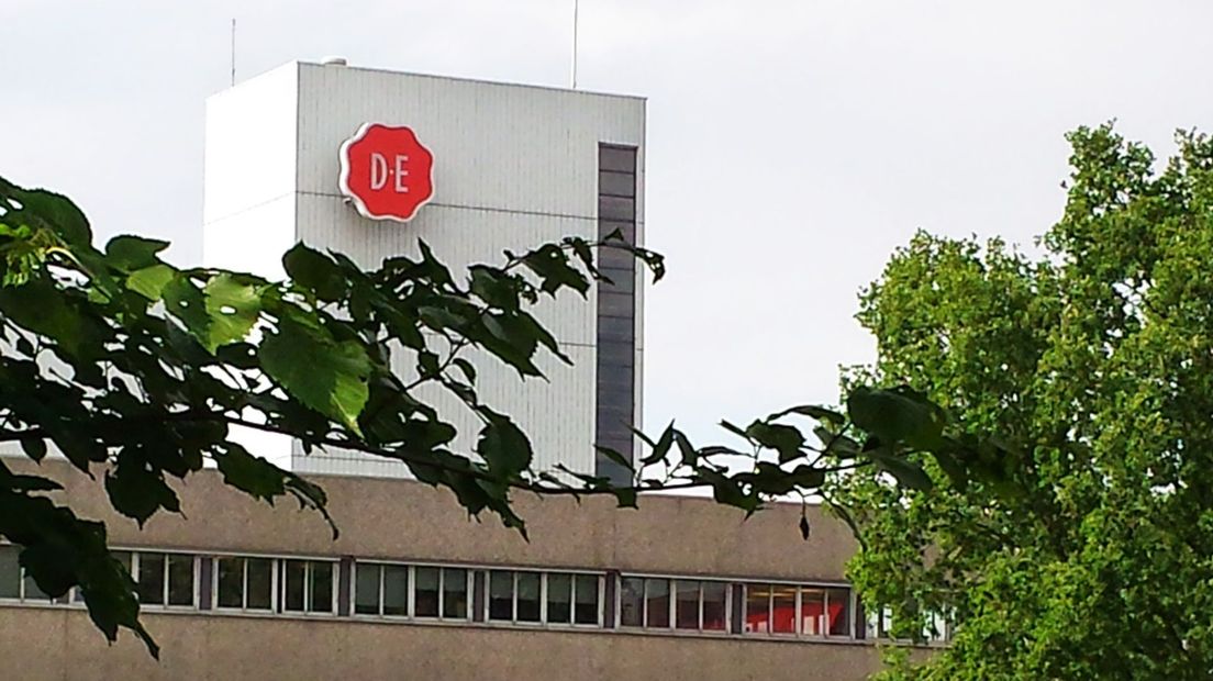 De fabriek van Douwe Egberts in Utrecht
