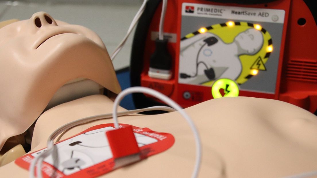 Een AED-oefening