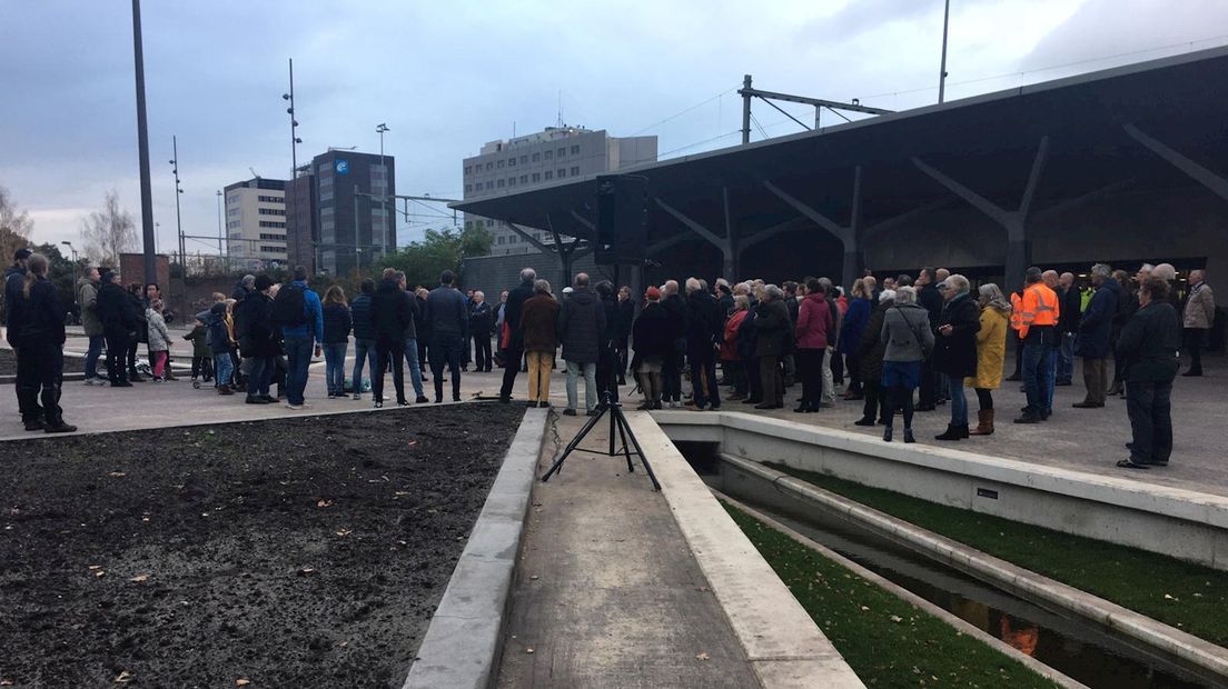 Monument wordt onthuld door nazaten stakingsleiders